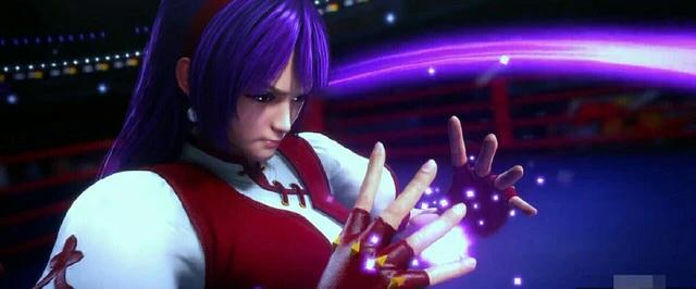 《拳皇命运》麻宫雅典娜还原经典开场白，不知火舞呐喊助阵特瑞！