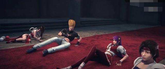 不知火舞救了草薙京特瑞！《拳皇命运》这次八神庵终于要登场了！