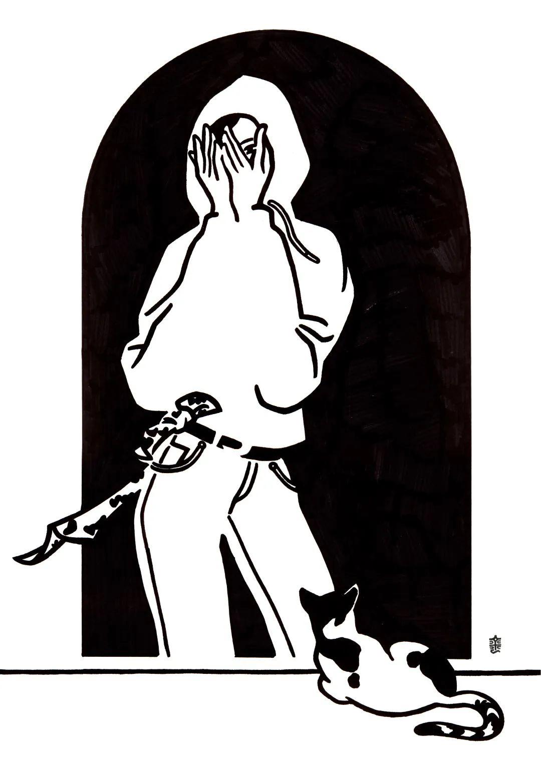 独具神韵的少女，就藏在这些画里