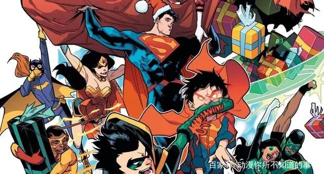 DC漫画：圣诞老人好可怜，一张变骷髅，一张被威胁