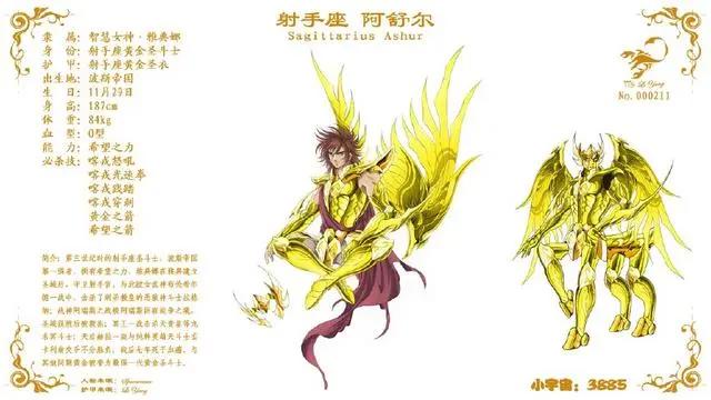 《圣斗士星矢》你绝对未曾见过十三位“黄金圣斗士”！不得不服！