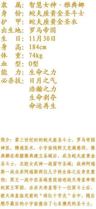 《圣斗士星矢》你绝对未曾见过十三位“黄金圣斗士”！不得不服！