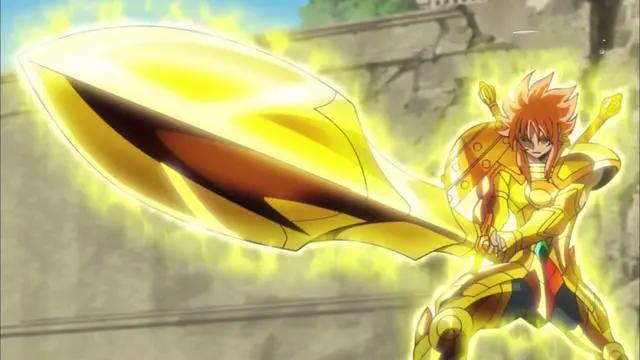 《圣斗士星矢》：黄金圣斗士实力不敌“圣剑”，历代最弱天秤座？