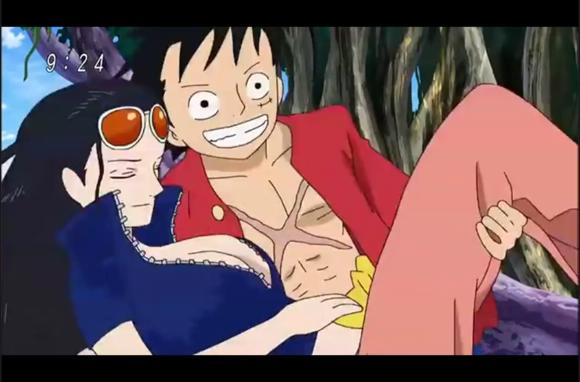 海贼王：罗宾又被公主抱了，这样抱过的共有6位，索隆：花里胡哨