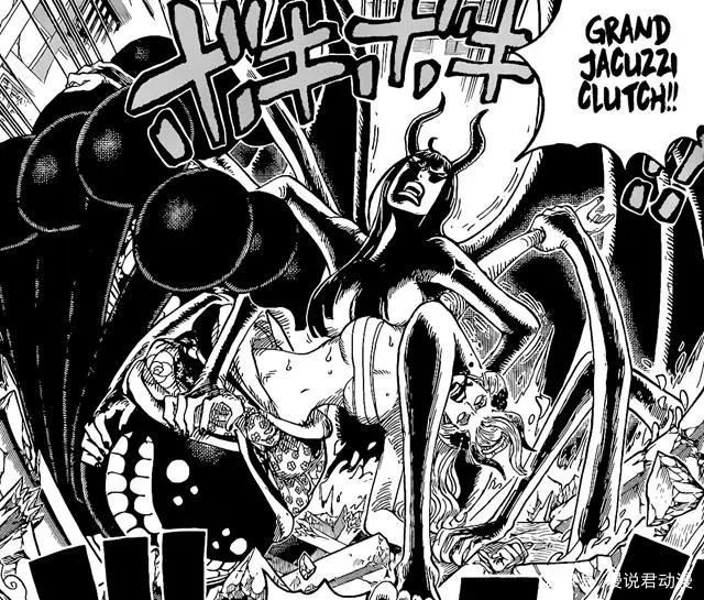 海贼王1021：罗宾变身黑色恶魔，桃之助借助熟熟果实长大成人