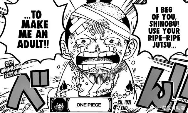 海贼王1021：罗宾变身黑色恶魔，桃之助借助熟熟果实长大成人
