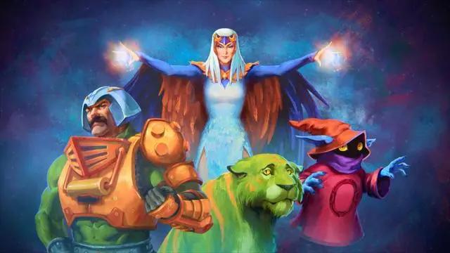 希曼和骷髅王双双消失，宝剑一分为二，邓肯武士被逐出王国！