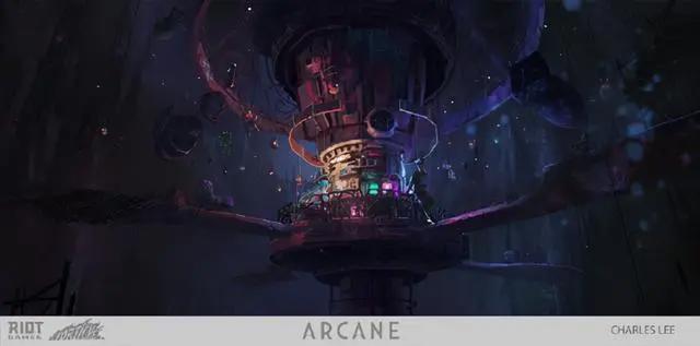 《英雄联盟：双城之战》场景手稿臻品果然精益求精