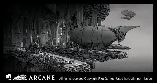 《英雄联盟：双城之战》场景手稿臻品果然精益求精