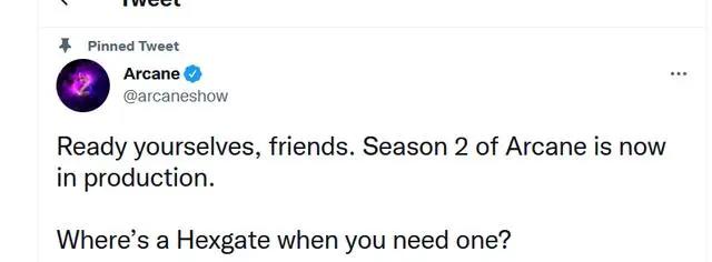 《英雄联盟》动漫剧集将会回归！《双城之战》正式续订第二季