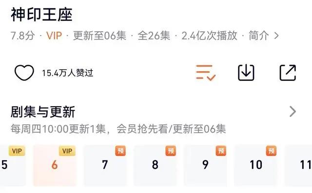 神印王座播出遇冷，评分7.8还不如雪鹰领主，为何差斗罗那么多？