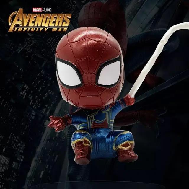 漫威粉福利：一公司推出复联手办超Q超呆萌！还能摇头萌出新高度