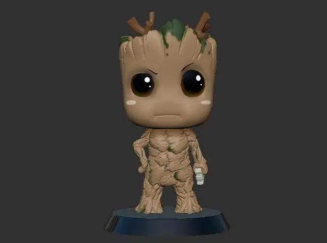 漫威粉福利：一公司推出复联手办超Q超呆萌！还能摇头萌出新高度