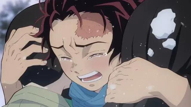 鬼灭之刃无限列车篇公开正式预告：炭治郎流泪，让人感动