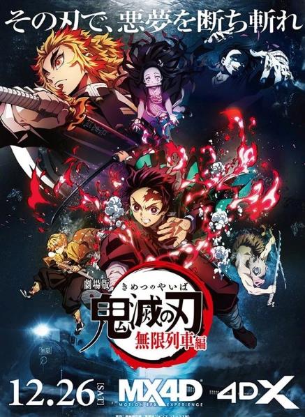 《鬼灭之刃》剧场版登顶2020年全球票房冠军，《八佰》第二