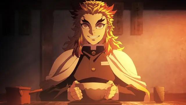 无限列车TV版开播，大哥仗义出手救下卖便当祖孙二人