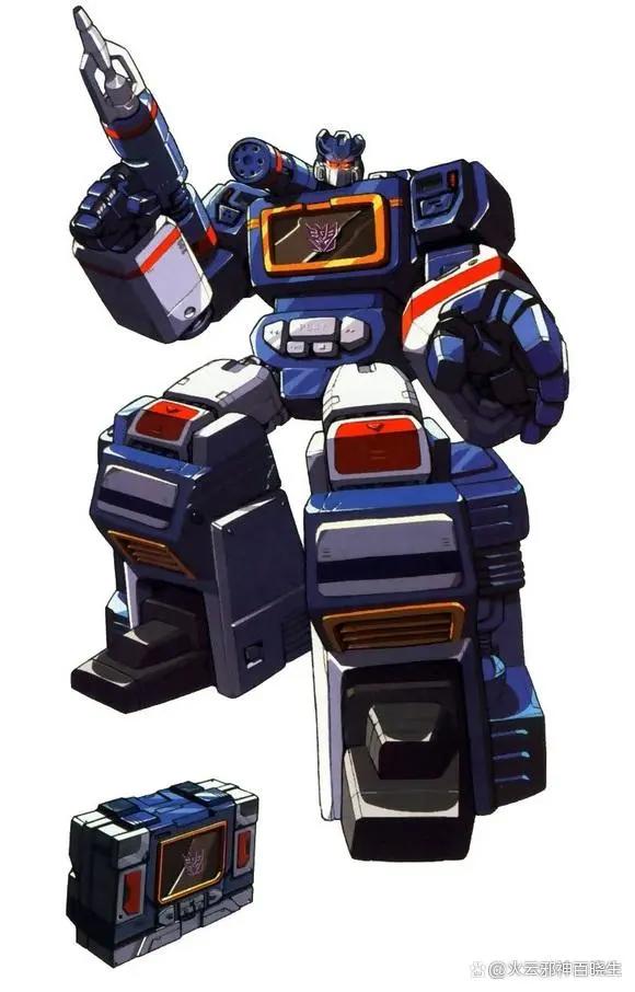 原来霸天虎情报参谋声波有十几个磁带小弟