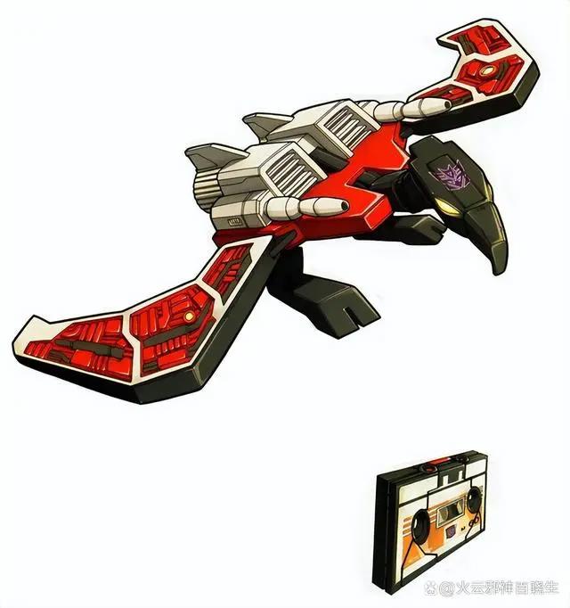 原来霸天虎情报参谋声波有十几个磁带小弟