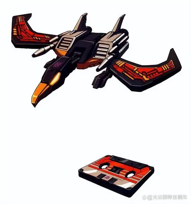 原来霸天虎情报参谋声波有十几个磁带小弟