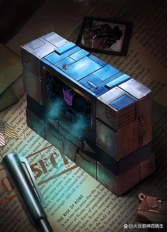 原来霸天虎情报参谋声波有十几个磁带小弟