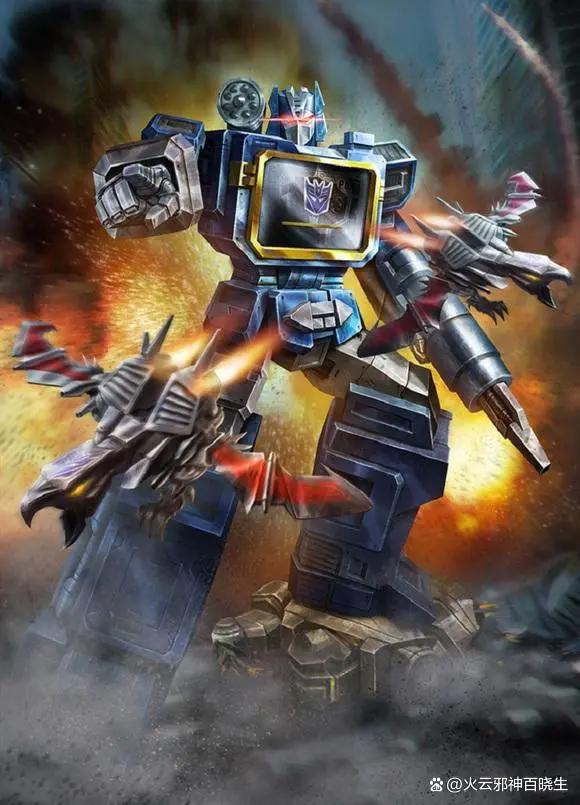 原来霸天虎情报参谋声波有十几个磁带小弟