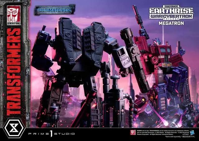 P1S《变形金刚：赛博坦之战》威震天雕像终极版售价1849美元