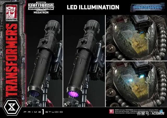 Prime1Studio《变形金刚：赛博坦之战》威震天雕像终极版