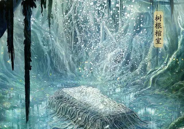 《盗墓笔记》动画明天开播，缝纫机果然还原，树根棺室主人是谁？