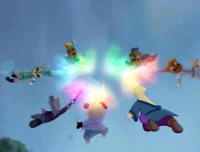 “虹猫”系列后期反派实力变弱，没有宝物加持，都不是黑心虎对手