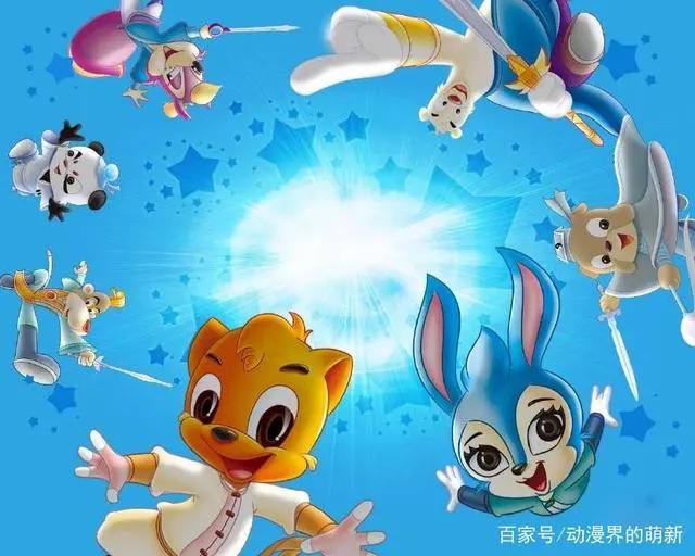 虹猫蓝兔七侠传：从武侠梗看七剑，除了黑蓝的悲情设定还有他们！