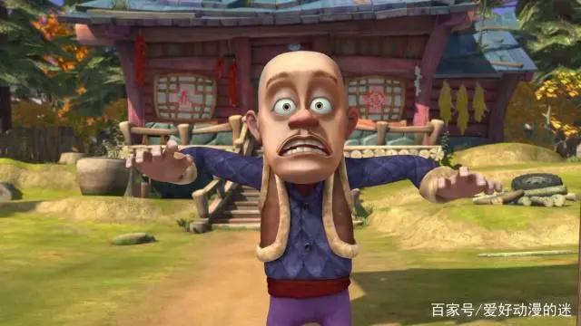 动漫中的光头，光头强聪明绝顶，骨王：我秃的连头皮都没了