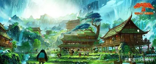 《功夫熊猫3》最萌熊猫阿宝欢乐十足！中美合拍片的里程碑！