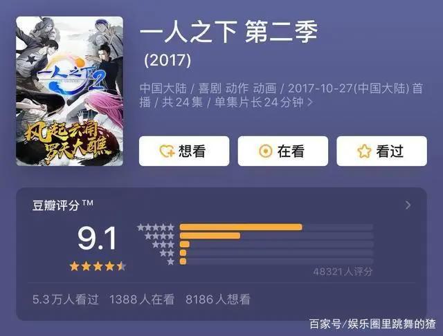 盘点7部评分最高国产动漫，雾山五行强势上榜，第一冷门无人知