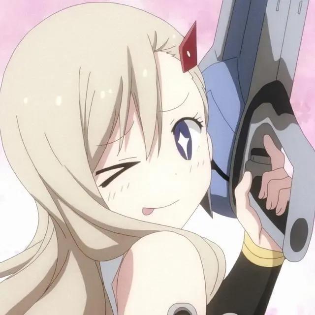 《伊甸星原》丽贝卡·蓝色花园，动漫头像自剪，就看着很眼熟