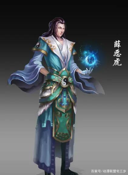 横跨《哪吒》《姜子牙》两部动漫的哪吒在昆仑三代中只能排第二