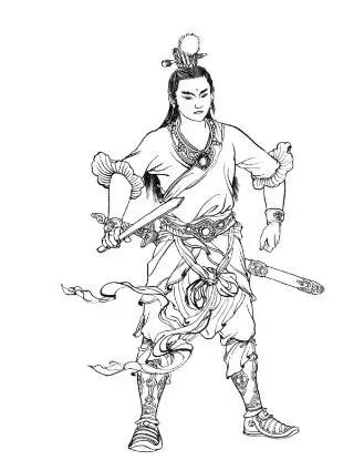 横跨《哪吒》《姜子牙》两部动漫的哪吒在昆仑三代中只能排第二
