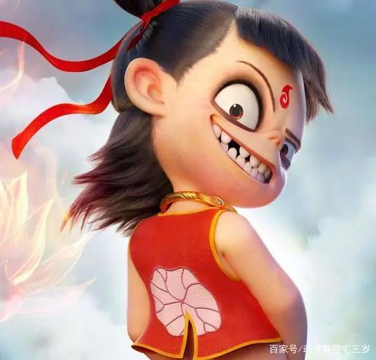 横跨《哪吒》《姜子牙》两部动漫的哪吒在昆仑三代中只能排第二