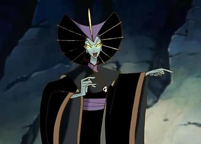 哪吒传奇：石矶最后被焚烧的时候，有谁注意到她流露的表情