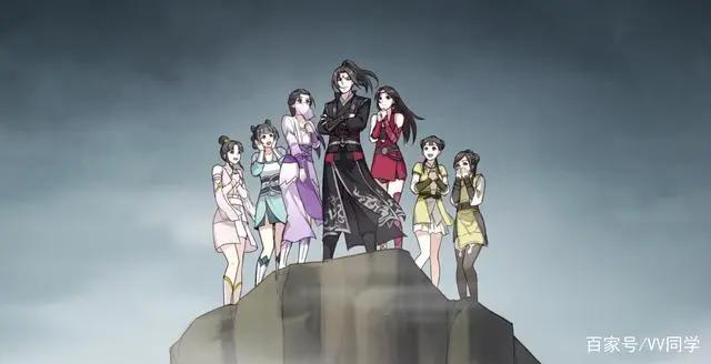 《穿书自救指南》动漫中已经登场的洛冰河的女主们