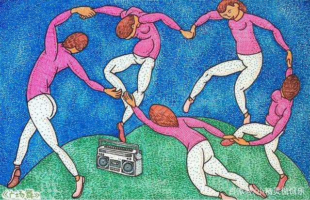 恶搞动漫：芭蕾版的广场舞辣眼睛，想忘记烦恼就来黑衣人的诊所！