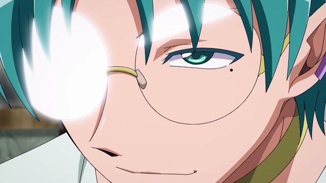 入间同学入魔了：眯眯眼怪物学长，配上眼角的泪痣，还有点帅！