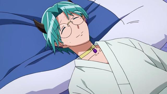 入间同学入魔了：眯眯眼怪物学长，配上眼角的泪痣，还有点帅！