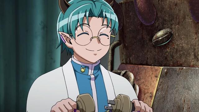 入间同学入魔了：眯眯眼怪物学长，配上眼角的泪痣，还有点帅！