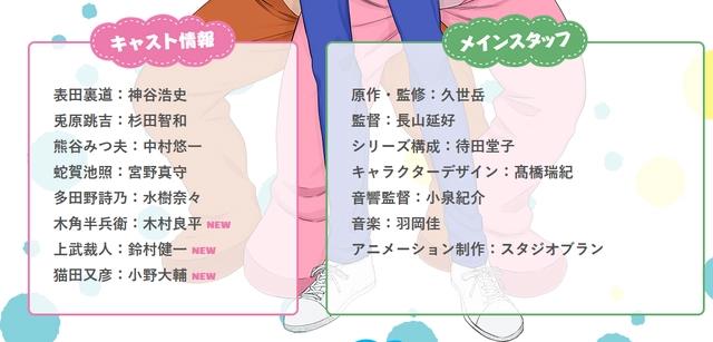 久世岳漫改TV动画《阴晴不定大哥哥》延期至2021年放送