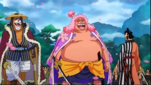 952话海贼王：鬼岛局势紧张，两位四皇相见就打，索隆取回秋水