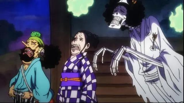 952话海贼王：鬼岛局势紧张，两位四皇相见就打，索隆取回秋水