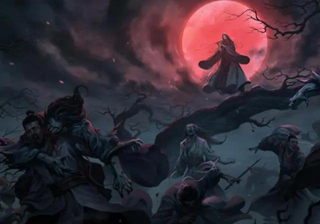 《魔道祖师》动画第一季片尾海报，忘羡外出游历，温晁有点霸气！