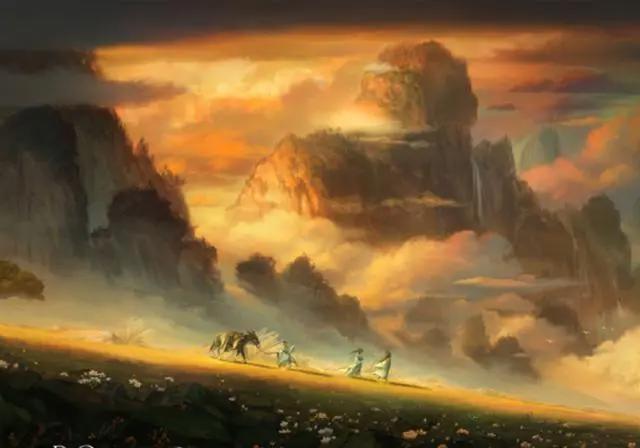 《魔道祖师》动画第一季片尾海报，忘羡外出游历，温晁有点霸气！