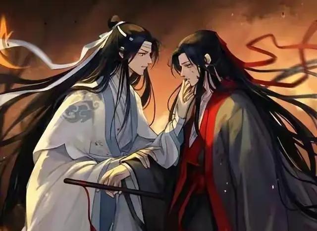 一部热度很高的动漫作品《魔道祖师》系列