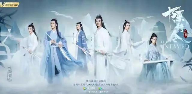 一部热度很高的动漫作品《魔道祖师》系列